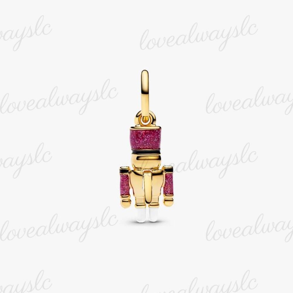 Moveable Nutcracker Dangle Charm - image 2